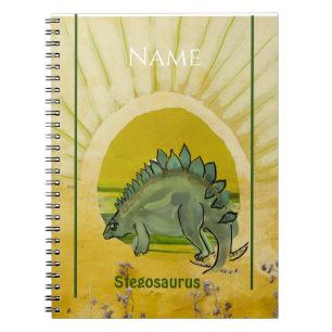 Zeichn deinen eigenen Stegosaurus Notizblock