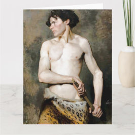 Zeichn der Grußkarte für Schwert-feine Kunst Karte