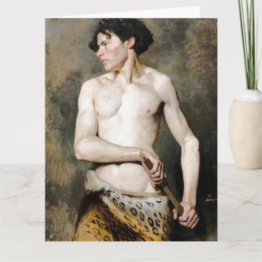 Zeichn der Grußkarte für Schwert-feine Kunst Karte (Vorderseite)