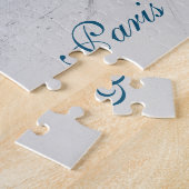 Zeichn der Wasserfarbe des Louvre Paris, Frankreic Puzzle (Seite)