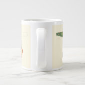 Zeichn des halb fertig gestellten Kimono Jumbo-Tasse (Rückseite)