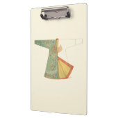 Zeichn des halb fertig gestellten Kimono Klemmbrett (Links)