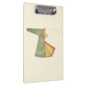 Zeichn des halb fertig gestellten Kimono Klemmbrett (Rechts)