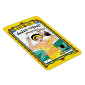 Zeichn des Line_B_4x6 Kühlschrank Magnet (Rechte Seite)