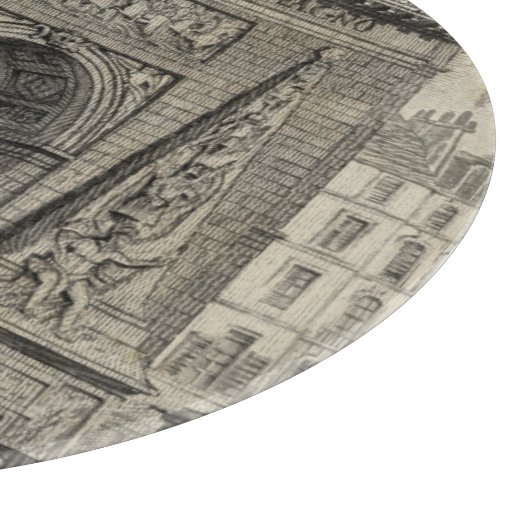 Zeichn des Monuments Porte Saint-Denis Schneidebrett (Ecke)