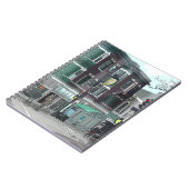 Zeichn des Stadtzentrums von Madison, Wisconsin Notizblock (Linke Seite)