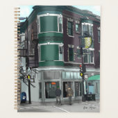 Zeichn des Stadtzentrums von Madison, Wisconsin Planer (Vorderseite)