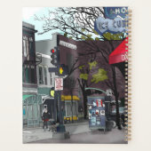 Zeichn des Stadtzentrums von Madison, Wisconsin Planer (Rückseite)