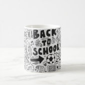 zeichn-Doodschule Kaffeetasse (Mittel)