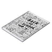 zeichn-Doodschule Notizblock (Linke Seite)