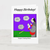 Zeichn einer Blank - Vampire School - Anpassen Karte (Vorderseite)