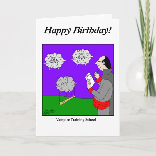 Zeichn einer Blank - Vampire School - Anpassen Karte (Vorderseite)