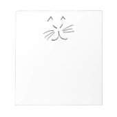 Zeichn einer Katze Notizblock (Vorderseite)