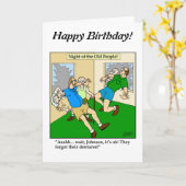 Zeichn einer Leere - Nacht alter Menschen - Anpass Karte (Gelbe Blume)