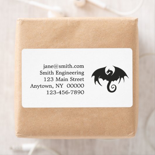 Zeichn einer Silhouette mit schwarzem Drachen (Insitu)