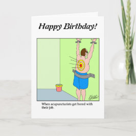 Zeichn eines Blank - Akupunkturisten - Anpassen Karte