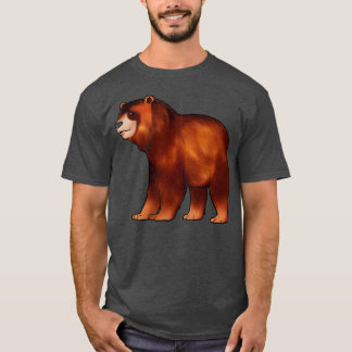 Zeichn eines Braunbären T-Shirt