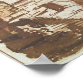 Zeichn eines imaginären Gefängnisses Poster (Ecke)