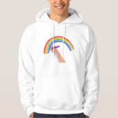 Zeichn eines Regenbogens Hoodie (Vorderseite)