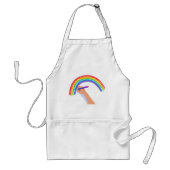 Zeichn eines Regenbogens Schürze (Vorne)