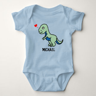 Zeichn eines T-Rex Baby Bodysuit Baby Strampler