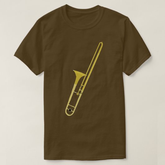 Zeichn eines Trombons T-Shirt (Design vorne)