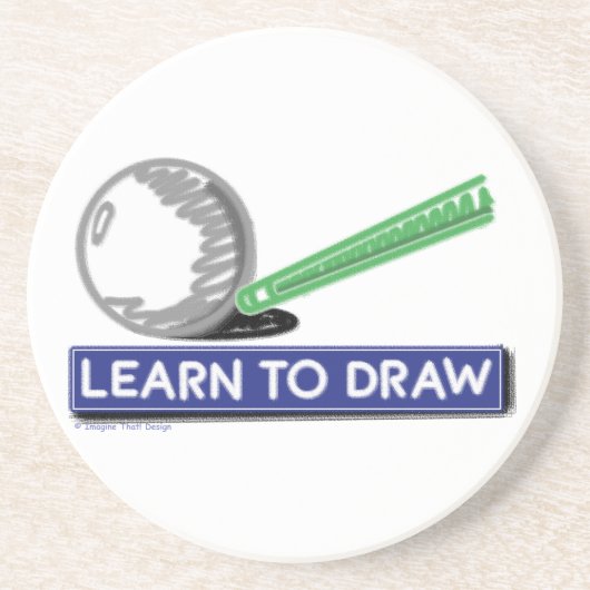 Zeichn lernen getränkeuntersetzer (Vorne)
