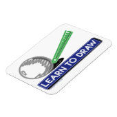 Zeichn lernen magnet (Linke Seite)