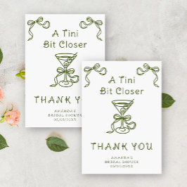 Zeichn Martini Danke Brautparty