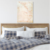 Zeichn von architektonischen Details Leinwanddruck (Insitu (Schlafzimmer))