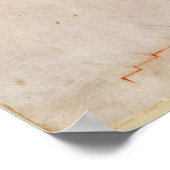 Zeichn von architektonischen Details Poster (Ecke)