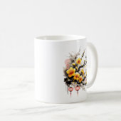 Zeichn von Hoa Mai Happy New Year Kaffeetasse (VorderseiteRechts)