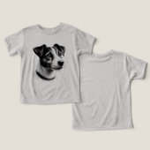 Zeichn von Jack Russell Terrier (Design Vorderseite & Rückseite)