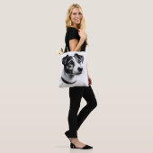 Zeichn von Jack Russell Terrier Tasche (Am Model)