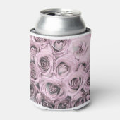 Zeichn von rosa Rosen Dosenkühler (Kanne Vorderseite)