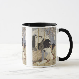 Zeichn Water for Breakfast, Utamaro, 1795 Tasse