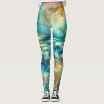 Zeichne Abstrakter Ozean