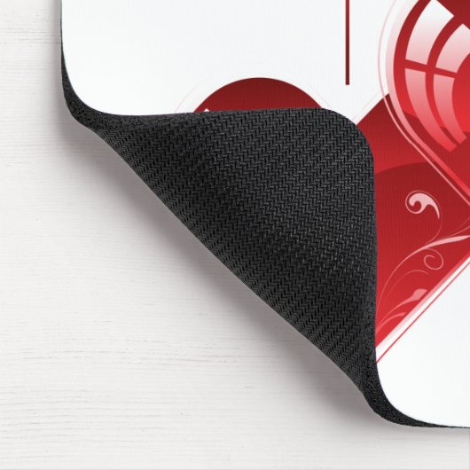 Zeichnen auf einer Zeichenfolge Mousepad (Ecke)