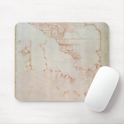 Zeichnen der Architekturdetails Mousepad (Mit Mouse)