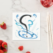 Zeichnen der Frage Serviette (Beispiel)