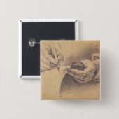 Zeichnen der Hände, 1798 Button (Vorne & Hinten)