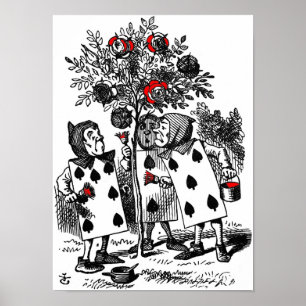 Zeichnen der Rose Poster