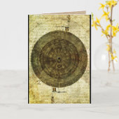 Zeichnen der Sternengrußkarte Karte (Gelbe Blume)