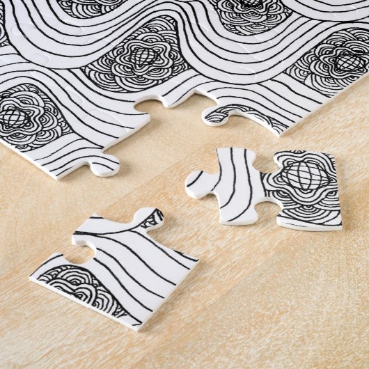 Zeichnen des Puzzlespiels Puzzle (Seite)