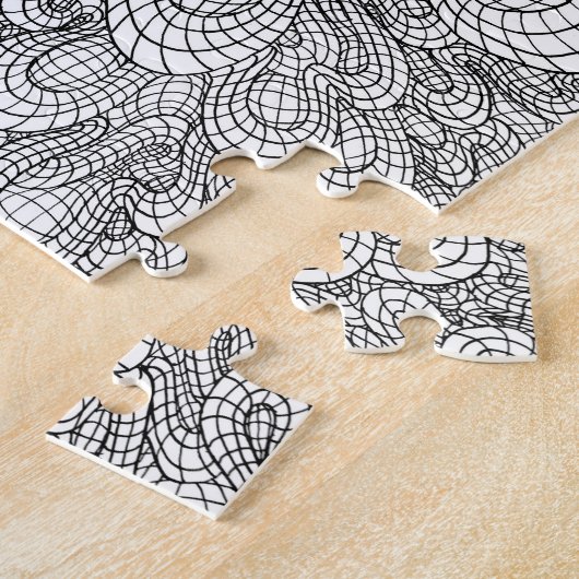 Zeichnen des Puzzlespiels Puzzle (Seite)