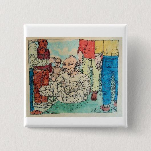 Zeichnen durch Don Evans 9.23.70 Button (Vorderseite)