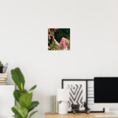 Zeichnen einer Blume Poster (Heimbüro)