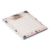 Zeichnen eines Halloween-Musters, um Notepad aufzu Notizblock (angewinkelt)