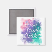 Zeichnen, Farbe, Erstellen Magnet (Vorderseite/Rückseite)