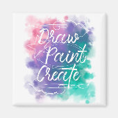 Zeichnen, Farbe, Erstellen Magnet (Vorne)